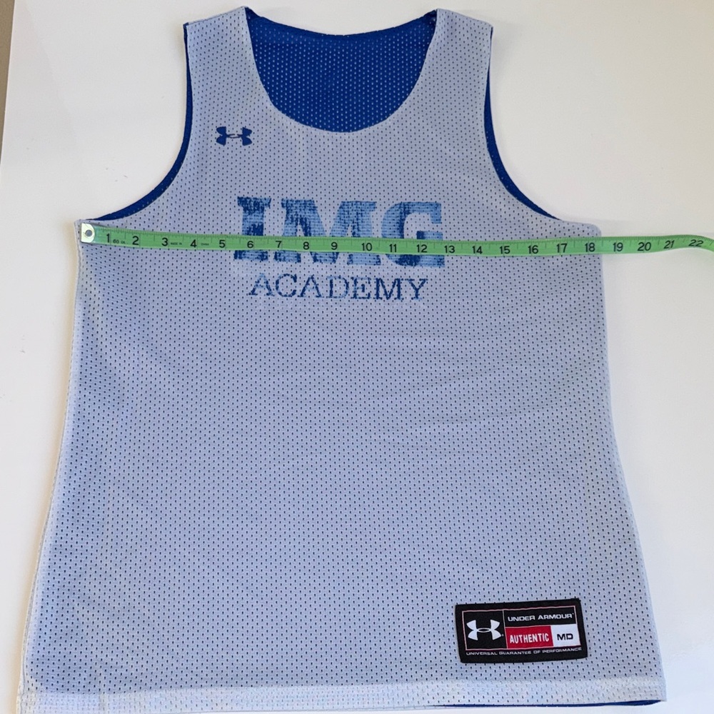 EUC IMG Academy Under Armour Reversible  Mesh Basketball Tank Medium Women’s